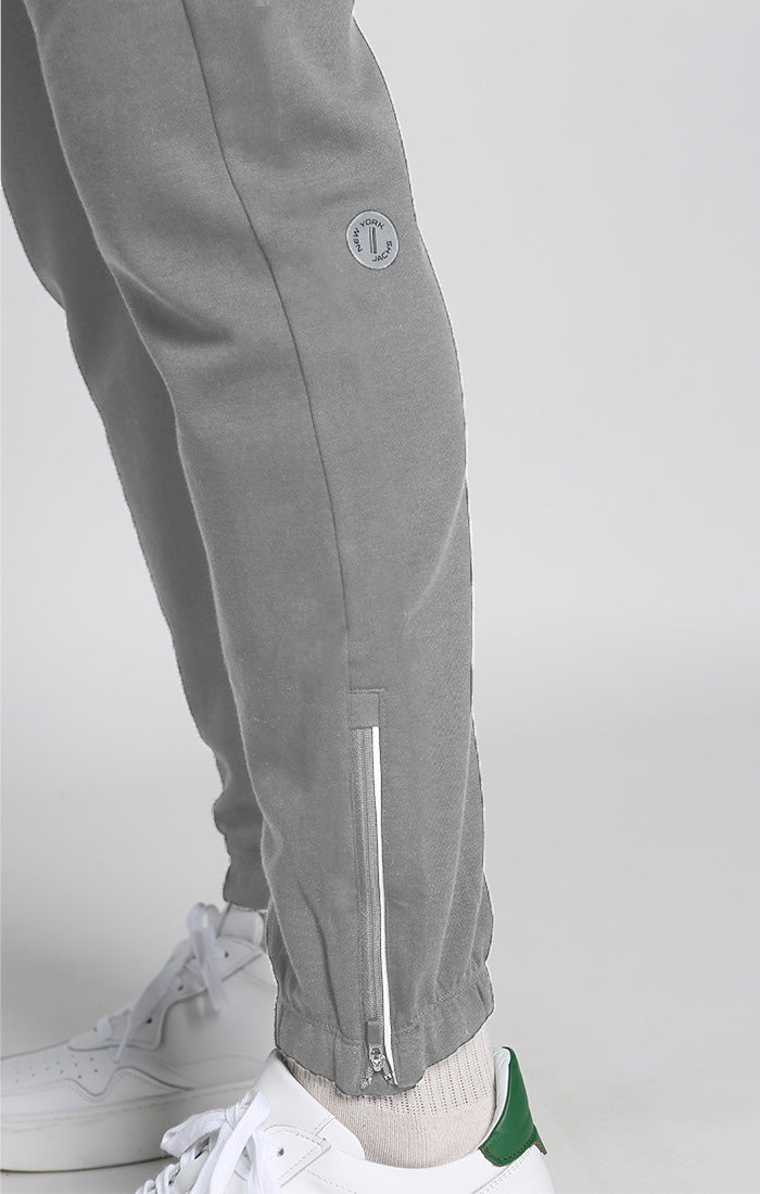 Light Grey Cotton Modal Jogger - stjohnscountycondos