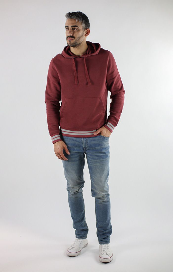 Red Soft Touch Varsity Hoodie - stjohnscountycondos
