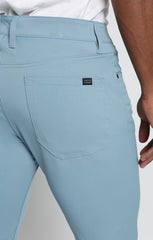 Teal Straight Fit 5 Pocket Tech Pant - stjohnscountycondos