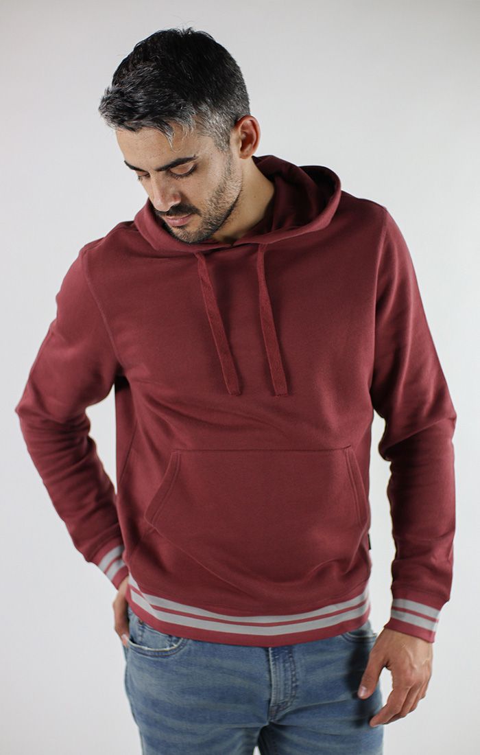 Red Soft Touch Varsity Hoodie - stjohnscountycondos
