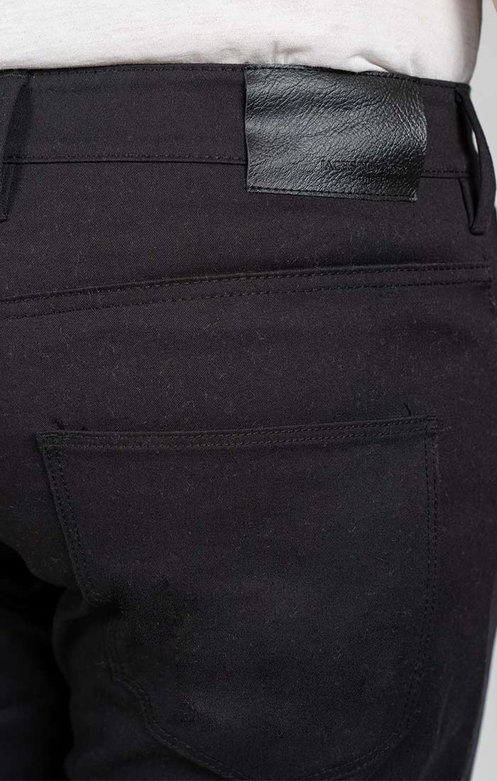 Black Straight Fit Premium Flex Pant - stjohnscountycondos