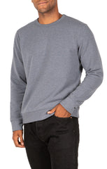 Blue Soft Touch Crewneck Pullover - stjohnscountycondos