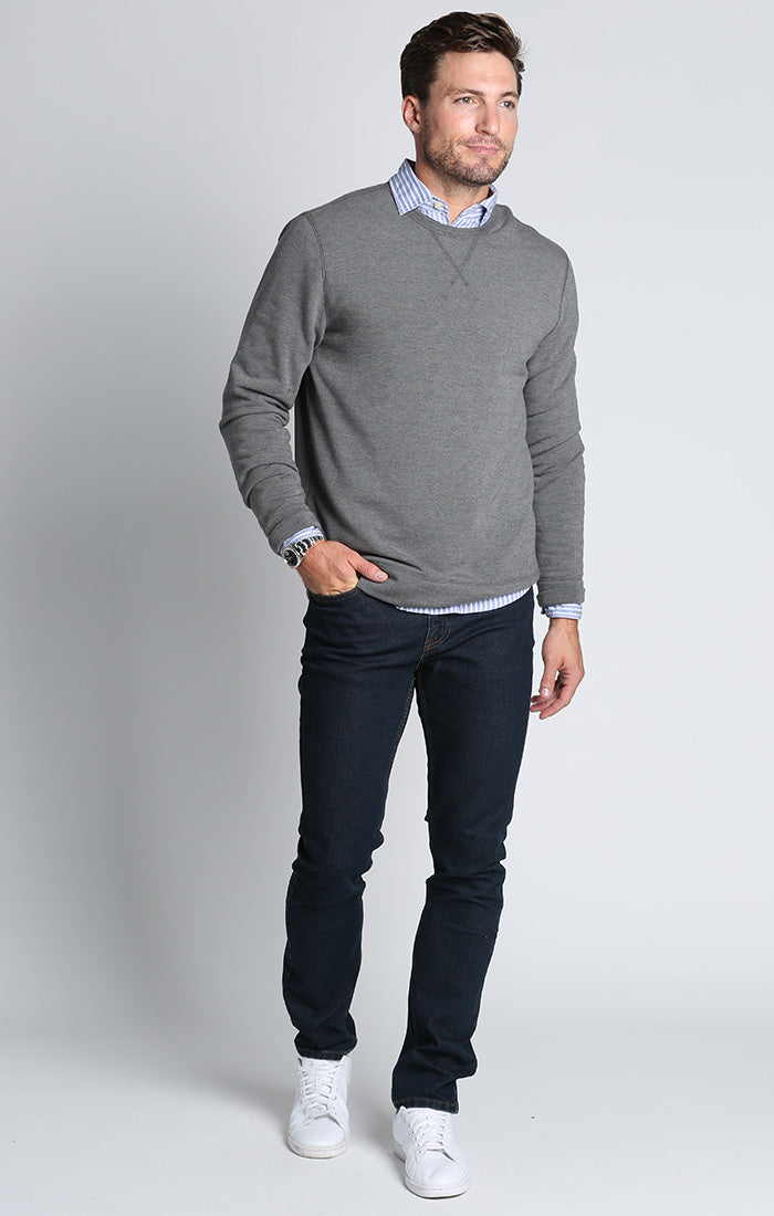 Charcoal Soft Touch Crewneck - stjohnscountycondos