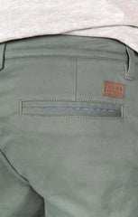 Spruce Green Cropped Fit Stretch Bowie Chino - stjohnscountycondos