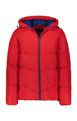 Red Hooded Puffer Jacket - stjohnscountycondos