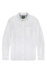 White Stretch Oxford Shirt - stjohnscountycondos