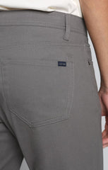 Grey Slim Fit Stretch Twill 5 Pocket Pant - stjohnscountycondos