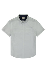 White Dot Print Short Sleeve Tech Shirt - stjohnscountycondos