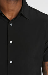 Jet Black Gravityless Short Sleeve Shirt - stjohnscountycondos