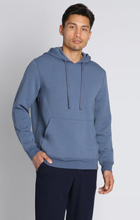 Blue Soft Touch Pullover Hoodie - stjohnscountycondos