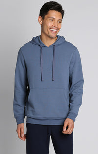 Blue Soft Touch Pullover Hoodie - stjohnscountycondos