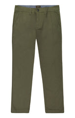 Forest Green Straight Fit Stretch Bowie Chino - stjohnscountycondos