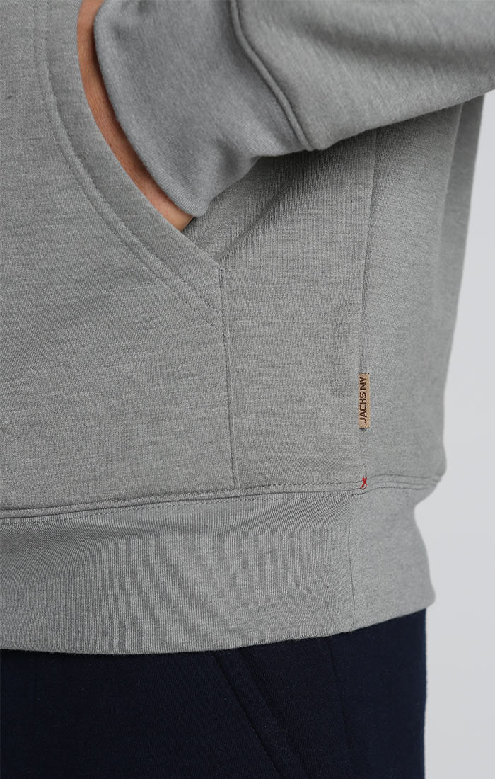 Grey Soft Touch Pullover Hoodie - stjohnscountycondos